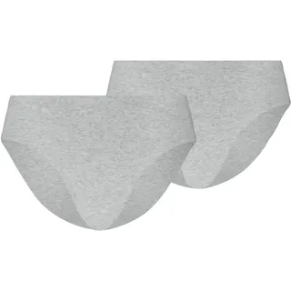 Puma Invisible Cotton Briefs 2 St. grau L