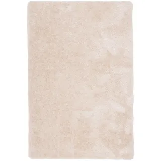 Snapstyle Hochflor Shaggy Teppich 160 x 200 cm Beige