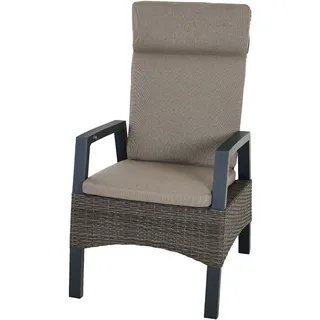 Siena Garden Gartenstuhl TARANTO 72 x 61 x 109 cm braun