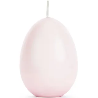 Osterei Kerze 10 cm hoch Pastell Rosa Tisch-Deko Ostern