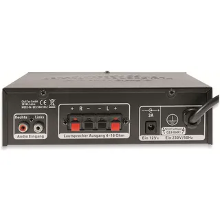 ChiliTec Mini-HiFi-Verstärker CTA-100 pro, USB, Fernbedienung, Bluetooth