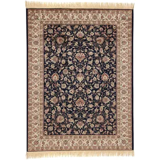 ABC Tappeti Teppich Farshian Hereke blau/braun 67 x 105 cm