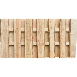 Tetzner & Jentzsch Sichtschutzzaun 180 x 90 cm Braun Holz