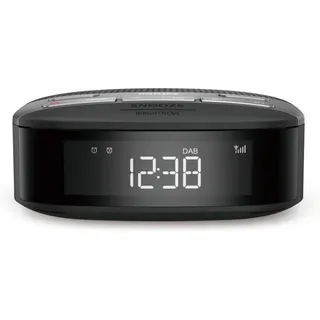 Philips Audio Radiowecker Radio DAB+ (Doppelter Alarm, Sleep Timer, Kompaktes De