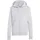 Sweatjacke Damen team light grey/white XL