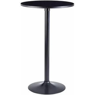 Wohnling Bistrotisch rund 60,0 x 100,0 cm Schwarz