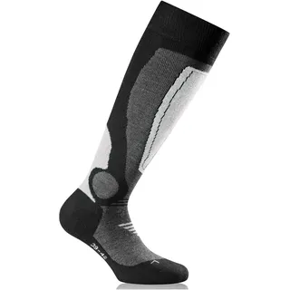 Rohner Socken Basic Ski Kniestrümpfe 2er Pack Grau 47-50