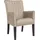 Armlehnstuhl Polyester beige