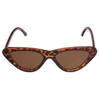 leslii Sonnenbrille mit schmalen Cateye-Gläsern braun|schwarz