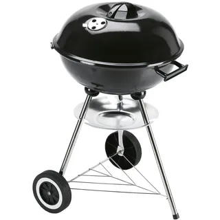 LANDMANN Holzkohlegrill Kugelgrill Standgrill mit Deckel BBQ Grill