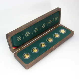 Goldmünzen 6 x 20 Euro "Deutscher Wald" 2010-2015 Set – 6-teilig (Deutschland)