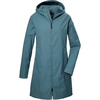 G.I.G.A. DX Damen Funktionsparka/Parka wasserdicht mit Kapuze GS 57 WMN PRK, dunkel aquaverde, 38,