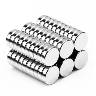 60 Stück Magnete, kleine runde Kühlschrankmagnete, kleine Zylinder-Kühlschrankmagnete, Büromagnete, Whiteboard-Magnete, kleine Mini-Magnete zum Basteln, Küche, Schule