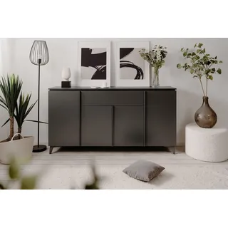 möbelvita Sideboard Sideboard Gent 51A in Schiefer dunkel / anthrazit