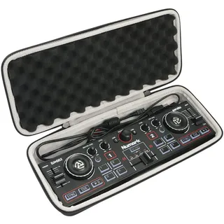 Khanka Hart Tasche Schutzhülle für Numark DJ2GO2 Touch/DJ2GO2 Mini DJ-Controller 2-Deck USB DJ Pult Midi Kontroller.(Nur Tasche)