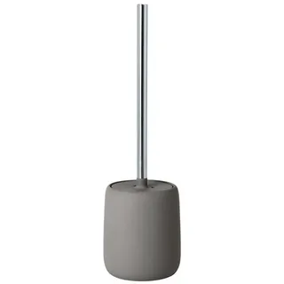 blomus WC-Reinigungsbürste -SONO- Toilettenbürste & Halter, Badaccessoire, WC, Keramik, Soft-Touch, Silikondeckel braun