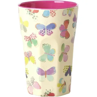 Rice Trinkbecher Melaminbecher aus 100% Melamin Butterfly Schmetterling tall