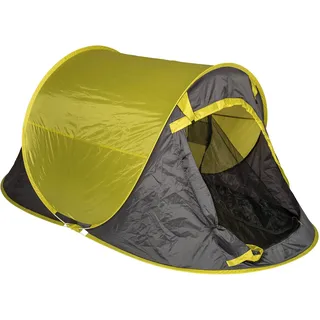 Pop-up Kinderzelt 2 Personen dunkelblau Polyester Fiberglas - Happy People PopUp Zelt - Licht-Block, 400 mm Wassersäule, Tragetasche