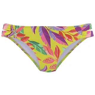 s.Oliver Bikini-Hose Damen gelb-bedruckt Gr.40
