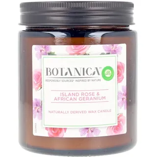 Air Wick Botanica Duftkerze Island Rose und African Geranium Nachhaltig 205g