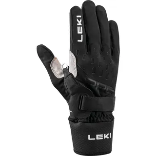 Leki PRC Premium Shark Langlaufhandschuh Black/Sand 9
