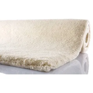 Tuaroc Berberteppich Maroc de Luxe mit ca. 160.000 Florfäden/m2 wollweiß 90x160 cm