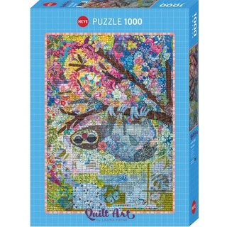 HEYE Puzzle Sloth, 1000 Puzzleteile, Made in Germany bunt
