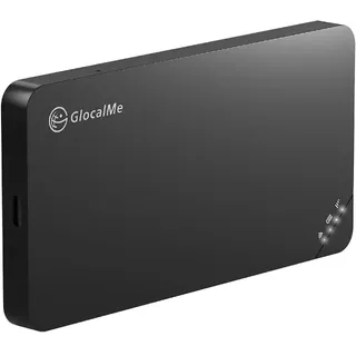 GlocalMe U3 4G Mobiler WLAN Router in 200+ Ländern verfügbar | Keine SIM-Karte nötig, MiFi Hotspot mit 1GB globalen Daten, Nur 125 g, Tragbares WLAN für unterwegs ohne vertrag