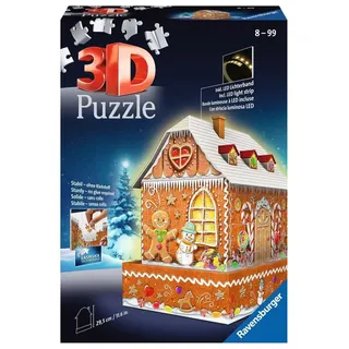 Ravensburger Puzzle Lebkuchenhaus bei Nacht (11237)