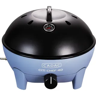 Tischgrill Citi Chef 40 Blue Gasgrill Kugelgrill Campingkocher  50mbar 40cm - Blau