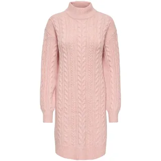 Only Strickkleid Pink/Silber XL