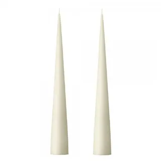 ester & erik Tafelkerze Kegelkerzen Set Cone Candle Silky (37cm) (2-teilig)