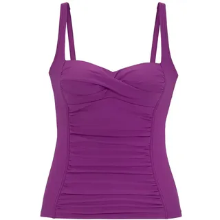 LASCANA Tankini-Top Damen Lila 46 Cup C