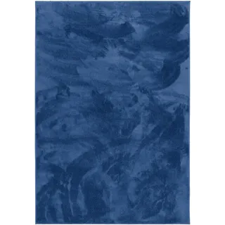 Snapstyle Hochflorteppich 200 x 250 cm Blau