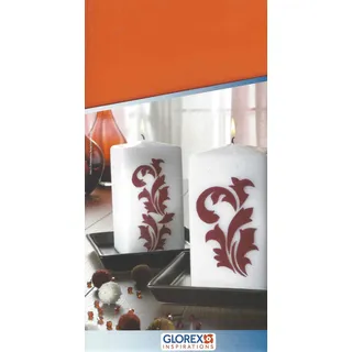 Verzierwachs orange