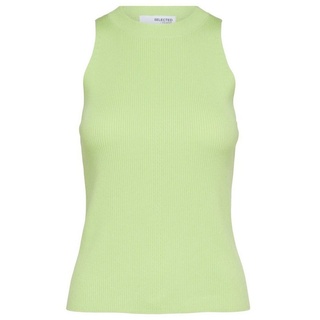 SELECTED FEMME T-Shirt Damen Top SOLINA (1-tlg) grün L