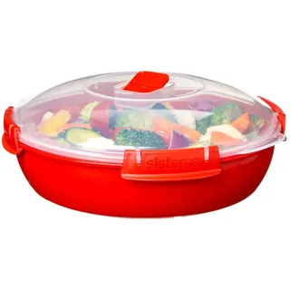 sistema Mikrowellen-Teller rund 1.3 Liter, rot
