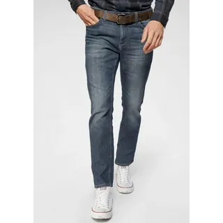 TOM TAILOR 5-Pocket-Jeans MARVIN mit kleinem Logo-Print blau 40