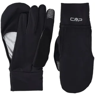 CMP Herrenhandschuhe mit faltbarem, laminiertem Fäustling Schwarz L/XL