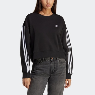 Sweatshirt ADIDAS ORIGINALS "SWEATSHIRT" Gr. XL (46/48), schwarz (black) Damen Sweatshirts Oversize Shirts