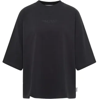 Carlo Colucci T-Shirt Drovandi anthrazit / schwarz M