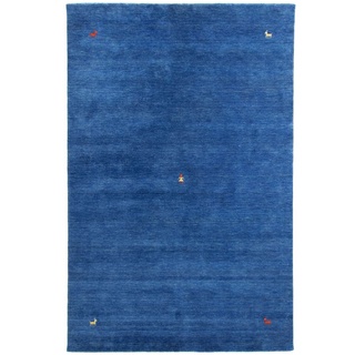 Morgenland Gabbeh Teppich - Indus - Sahara - blau - 200 x 140 cm - rechteckig