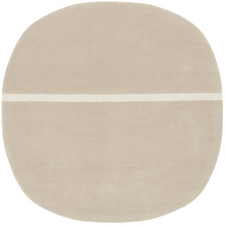 Normann Copenhagen - Oona Teppich, 140 x 140 cm, sand