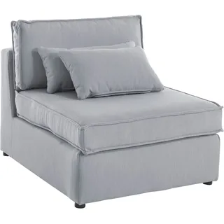 OTTO home Sofa-Mittelelement Florid, als Teil eines Modulsofas, fester Sitzkomfort, auch in Cord silberfarben