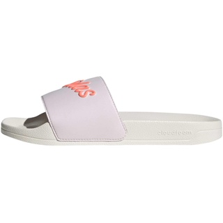 adidas Damen Adilette Shower Slide Sandal, Almost Pink Acid Red Chalk White, 40.5 EU