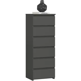 Akord Kommode 40 x 109 x 35 cm Graphitgrau