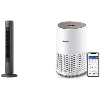 Philips Luftreiniger 600i AC0650/10 + Philips Oszillierender Turmventilator CX5535/11