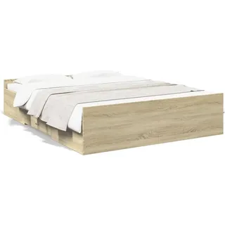 vidaXL Kaleriia 140 x 200 cm Sonoma-Eiche