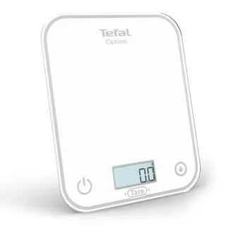 Tefal Elektronische Küchenwaage, Tefal, Optiss BC50U0 5kg 0,5g Weiß