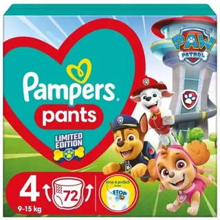 Pampers Windelhose Gr. 4 (9-15 kg) 72 St.
